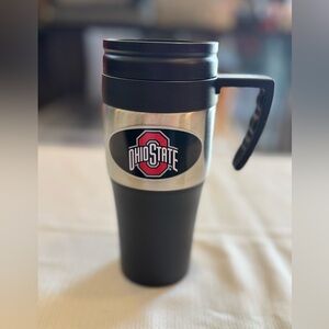 Ohio State Buckeyes Travel Mug OSU Coffee Tumbler